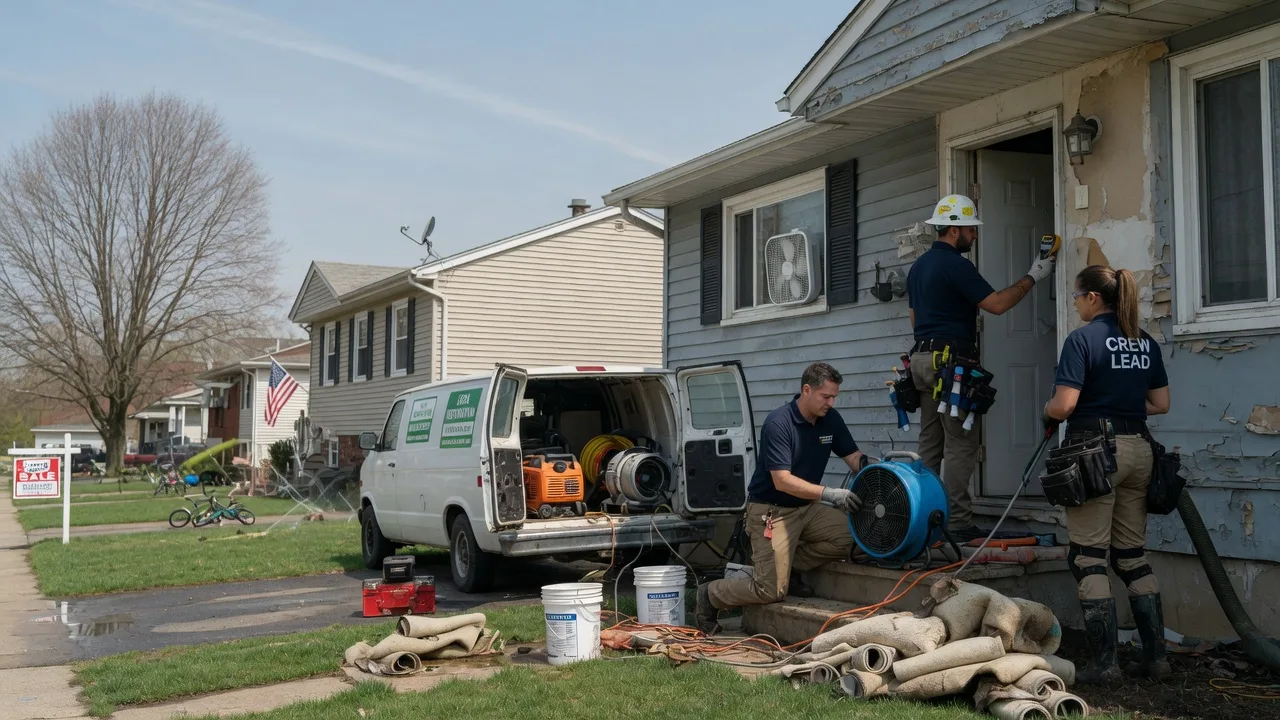 Flood Cleanup in Howell, NJ near me